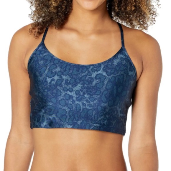 Koral Other - KORAL LEAH INFINITY CHEETARA SPORTS BRA TEAL CHEETARA M